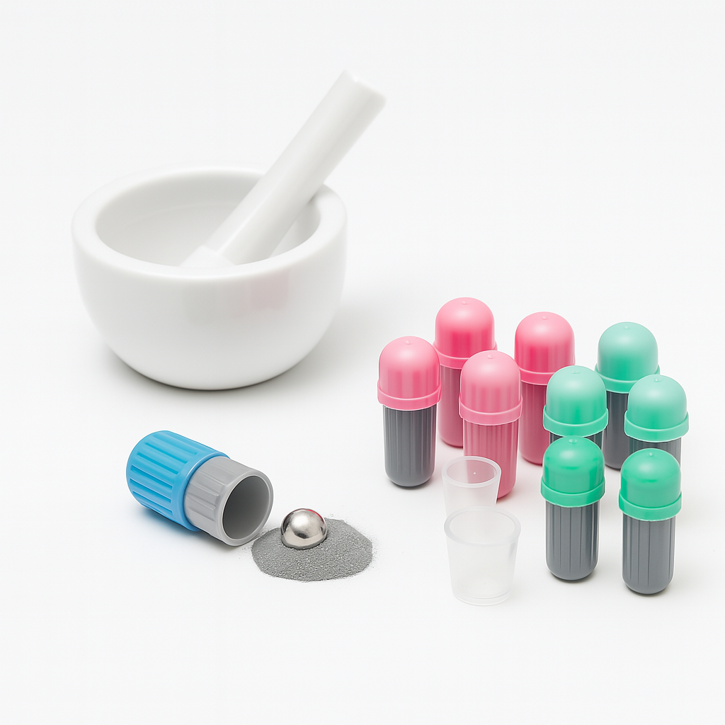 Dental amalgam capsules and alloy materials for fillings