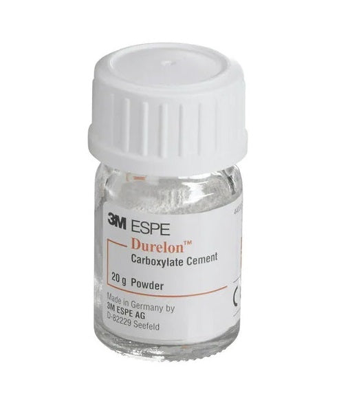 3M ESPE Durelon Carboxylate Luting Cement Refill 38236-1 - 20gm Powder - Dental Restorative Cement