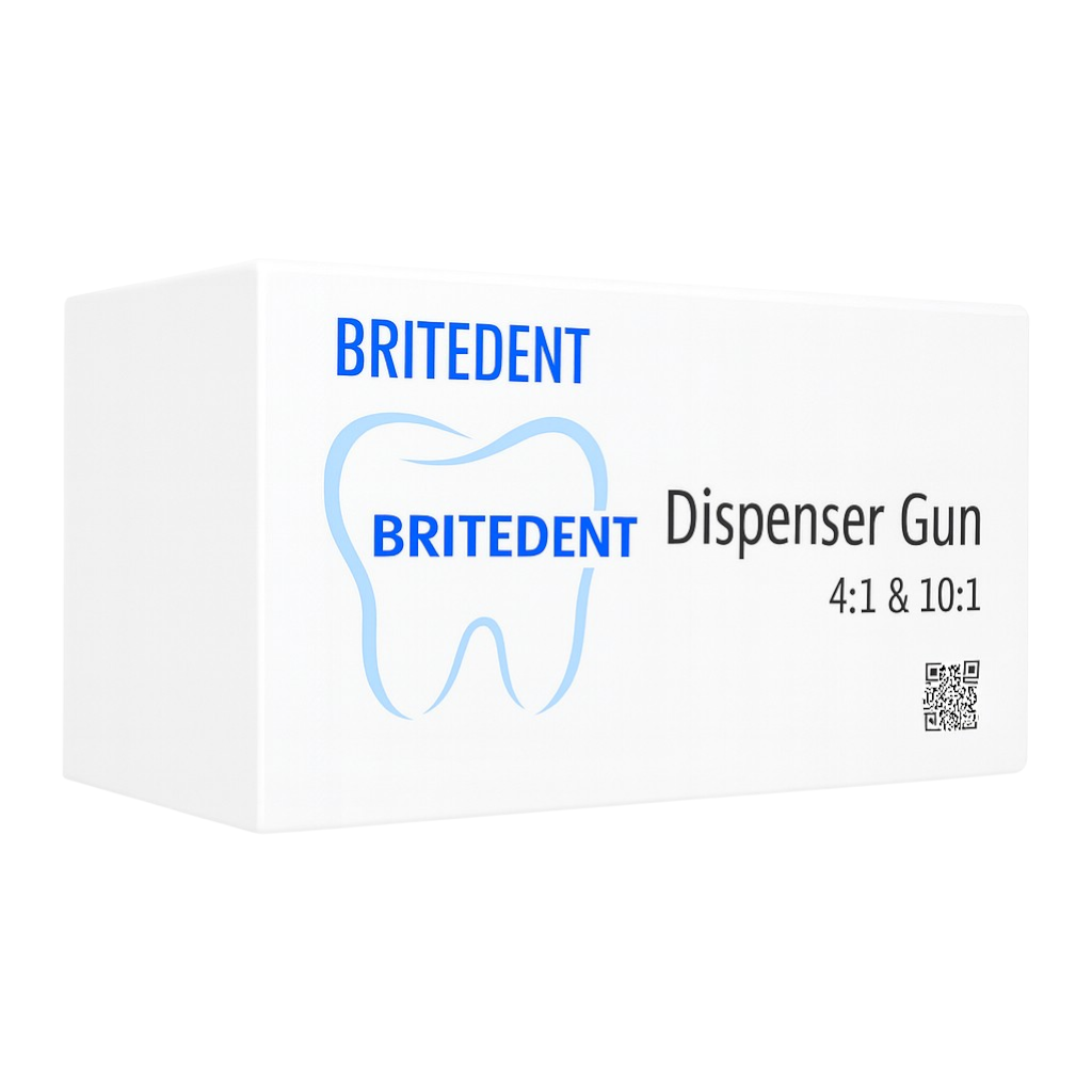 BRITEDENT Dental Impression Dispenser Gun 4:1 & 10:1 box 
