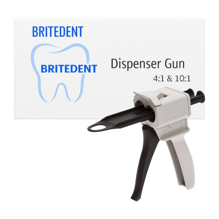 BRITEDENT Dental Impression Dispenser Gun 4:1 & 10:1 box with gun