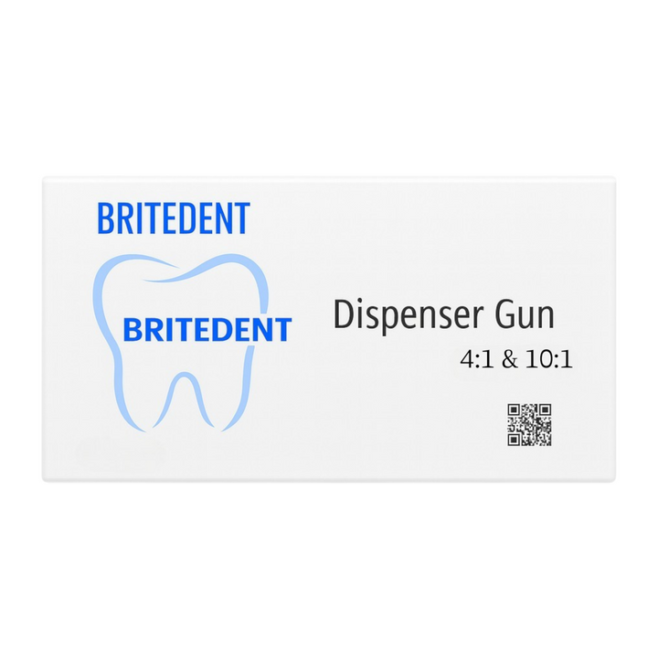 BRITEDENT Dental Impression Dispenser Gun 4:1 & 10:1 ratio
