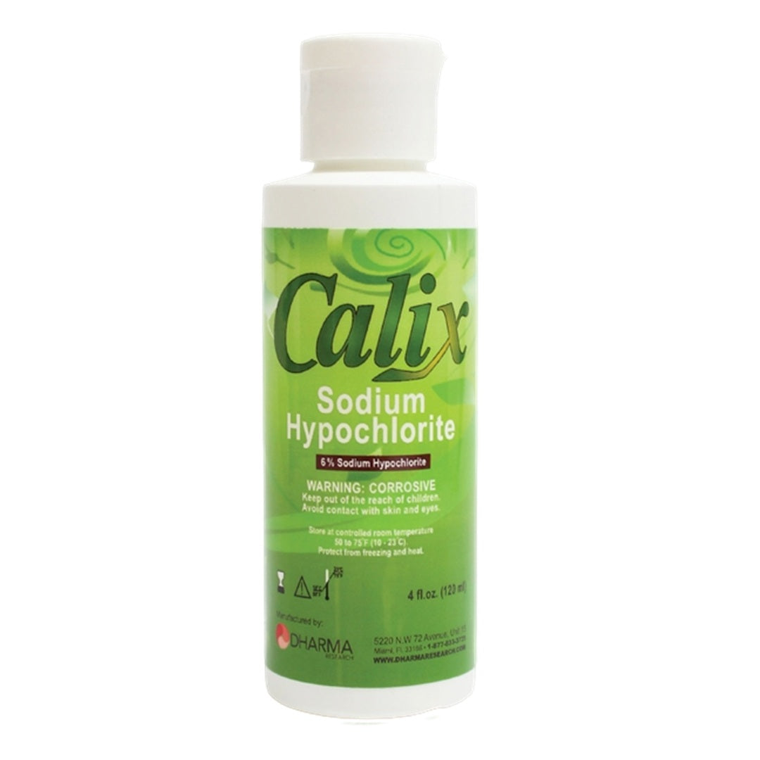 Calix-E EDTA 17% Root Canal Irrigation Solution 4oz Bottle, Chelating Agent for Smear Layer Removal, Endodontic Irrigation Solution for Root Canal Cleaning.