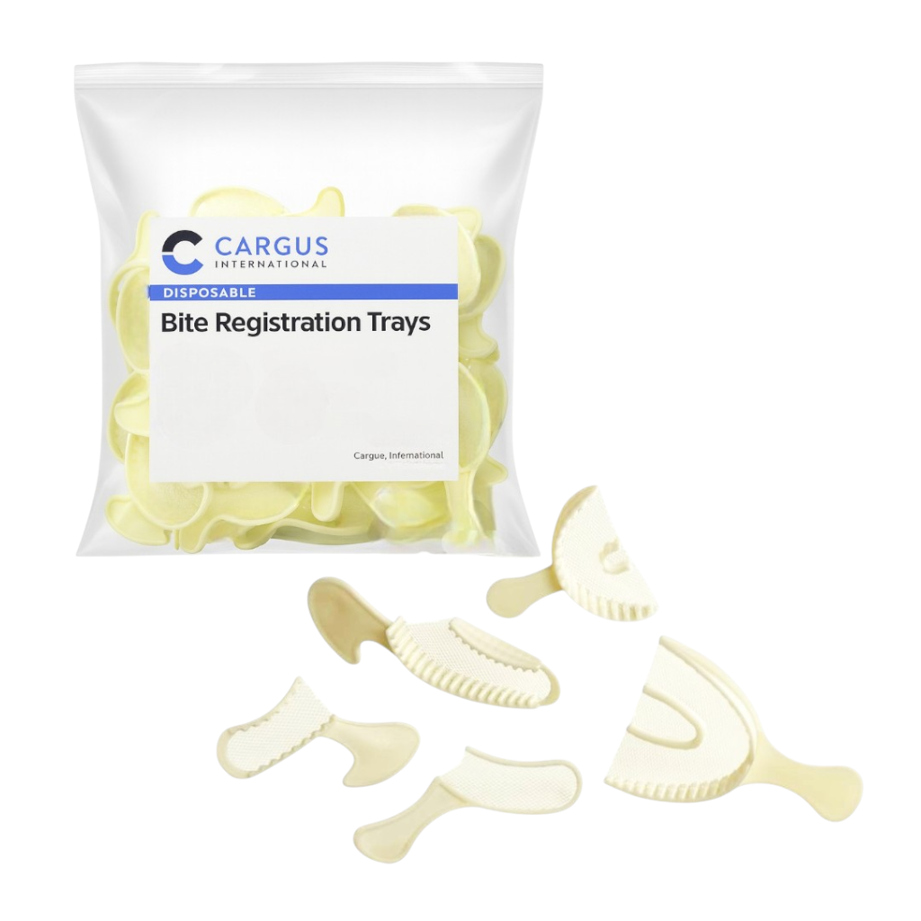 Cargus disposable bite registration trays anterior quadrant posterior dental 35 50 per box