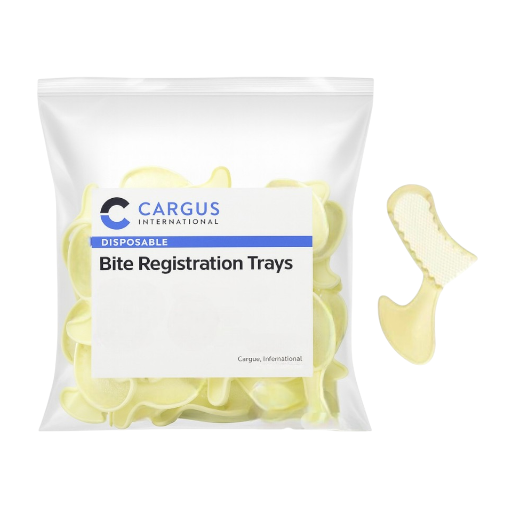 Cargus disposable bite registration trays posterior