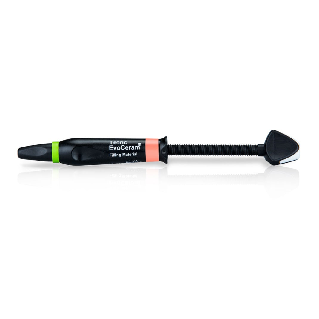 Premium Ivoclar Vivadent Tetric EvoCeram A2 Syringe 590313 - Nanohybrid Composite for Direct Restorations, Radiopaque Filling Material, Light-Curing Technology, Long-Term Aesthetics. Ideal for Anterior and Posterior Teeth.