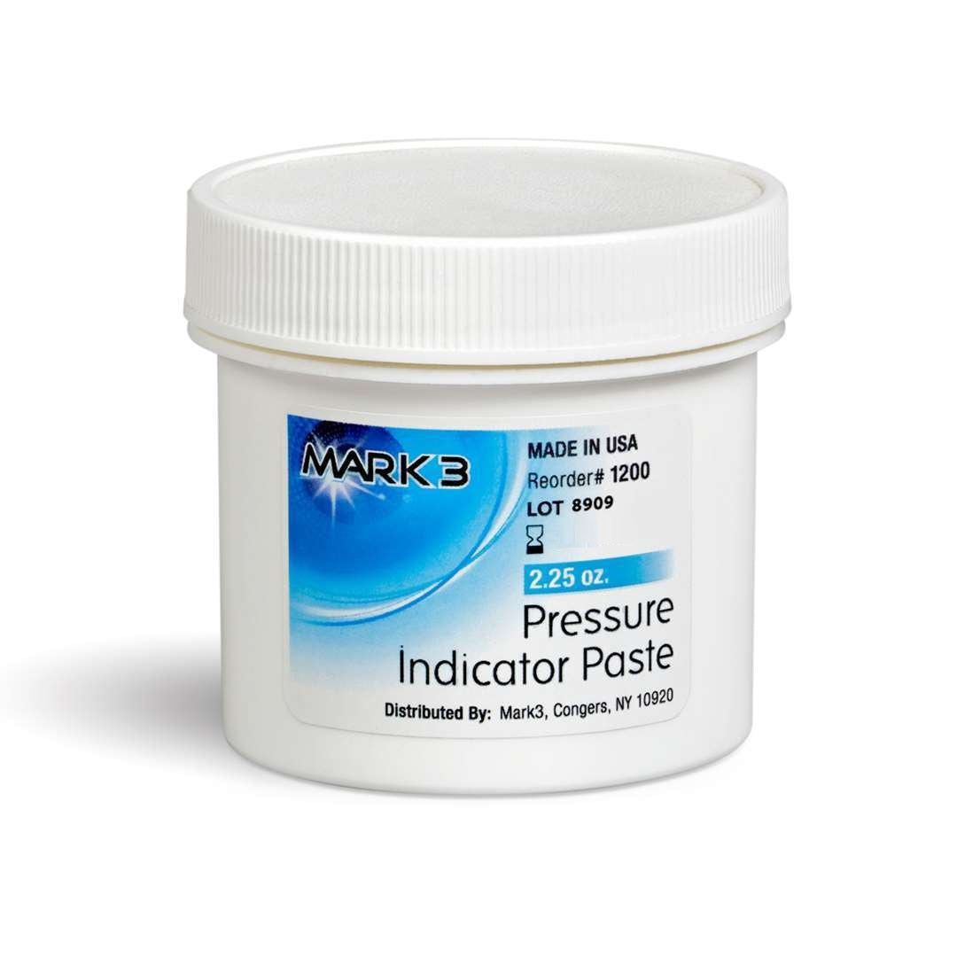 MARK3 Pressure Indicator Paste (PIP) 2.25oz Jar 1200 - Dental PIP for Accurate Denture Adjustment, Non-Distorting, Temperature-Stable, Long-Lasting, Precision High Spot Marking