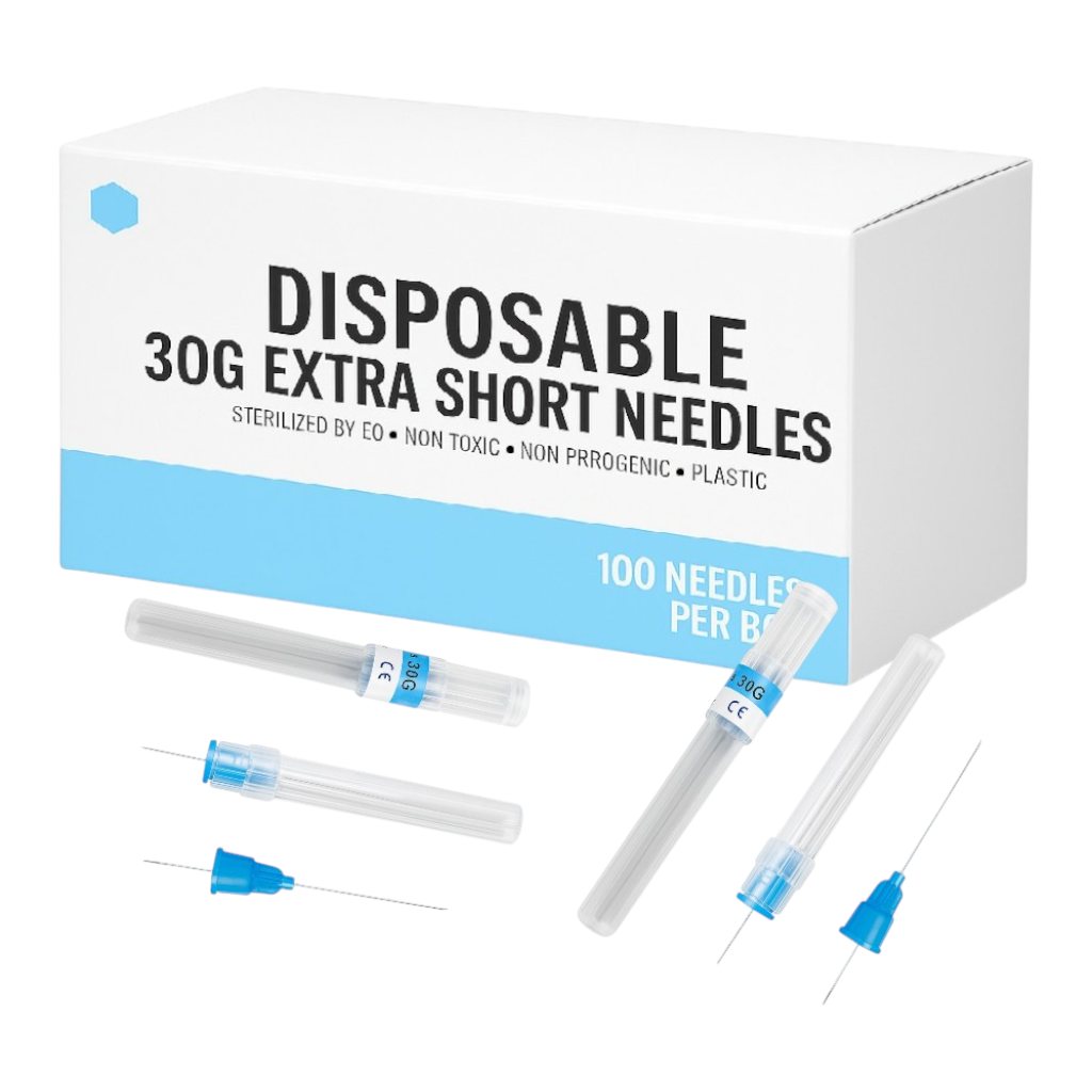 Madrid-Dental-Choice-30-Gauge-Extra-Short-Disposable-Dental-Needles-100-Box