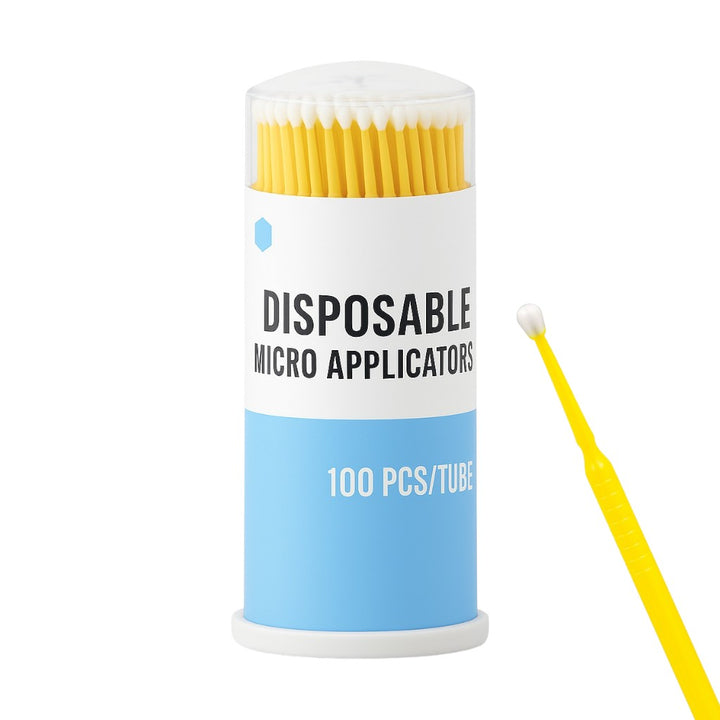Madrid Dental Choice Disposable Micro Applicators 100 Tips Yellow