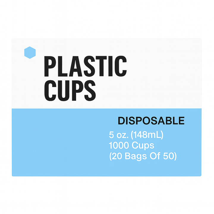 Madrid Dental Choice Disposable Plastic Cups 5 oz 1000/Box