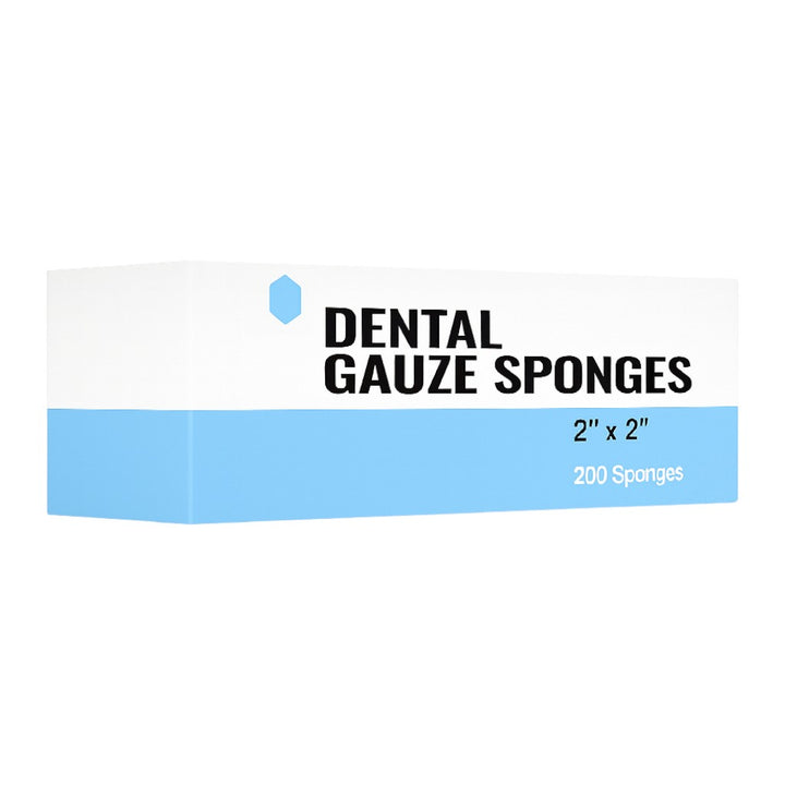 Madrid Dental Choice Disposable Absorbent Non-Sterile Gauze Sponges 2x2 Gauzes 4-Ply 200 Pack