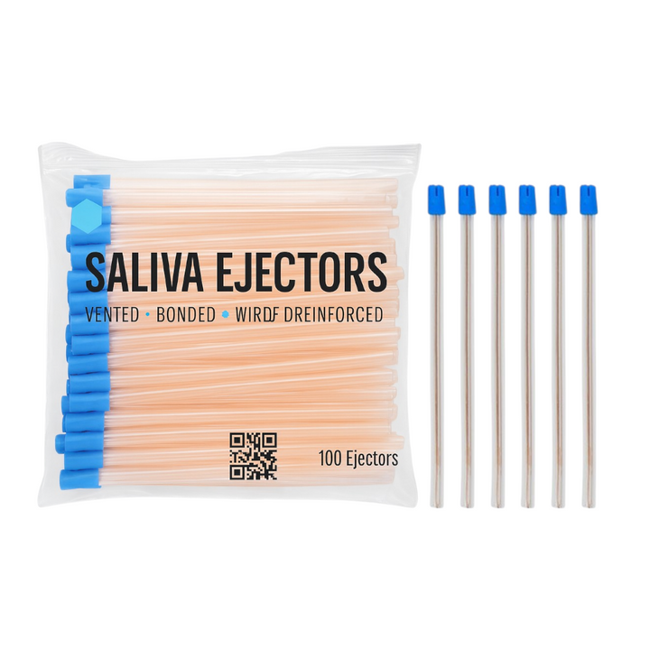Madrid-Dental-Choice-Saliva-Ejectors-Clear-Blue-disposable-100-Ejectors