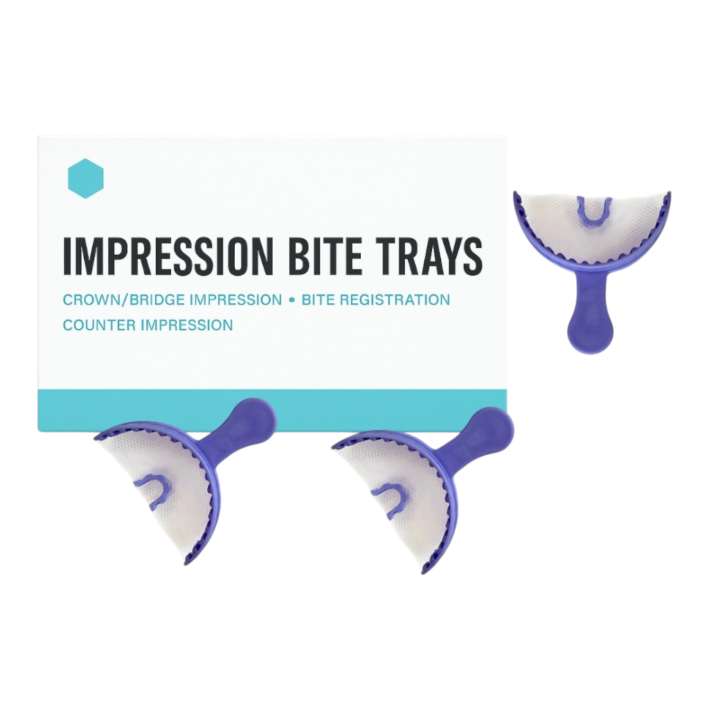 Madrid Dental Choice bite registration trays anterior