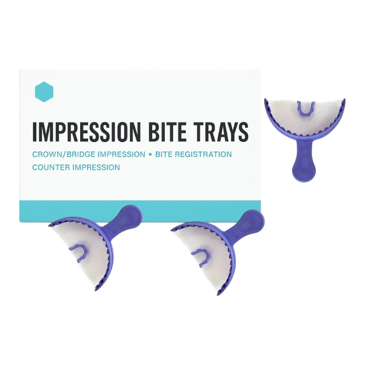 Madrid Dental Choice bite registration trays anterior