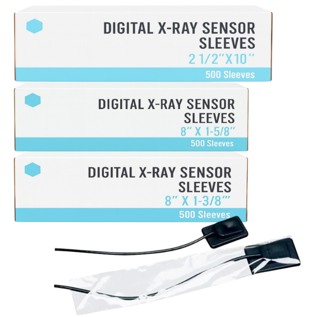 Madrid Dental Choice digital X-ray sensor sleeves disposable 500 box multiple sizes