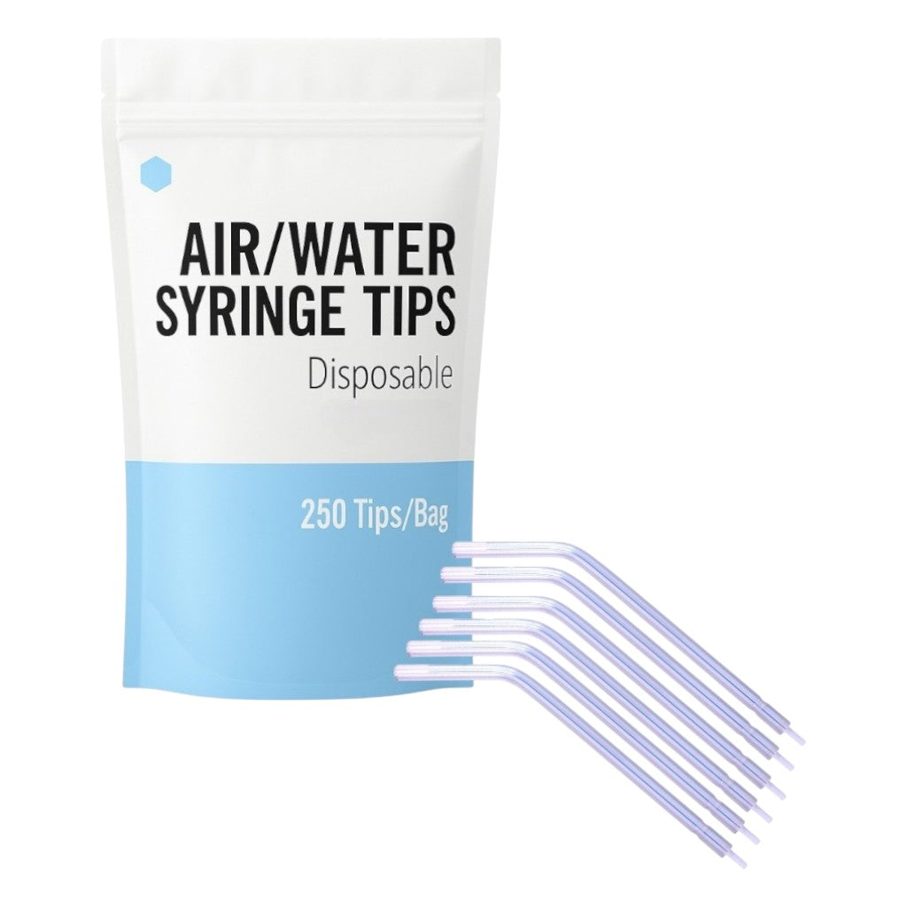 Madrid Dental Supply Clear Disposable Air Water Syringe Tips 250 Bag