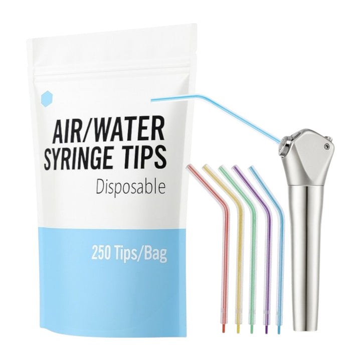Madrid Dental Supply Rainbow Disposable Air Water Syringe Tips 250 pack