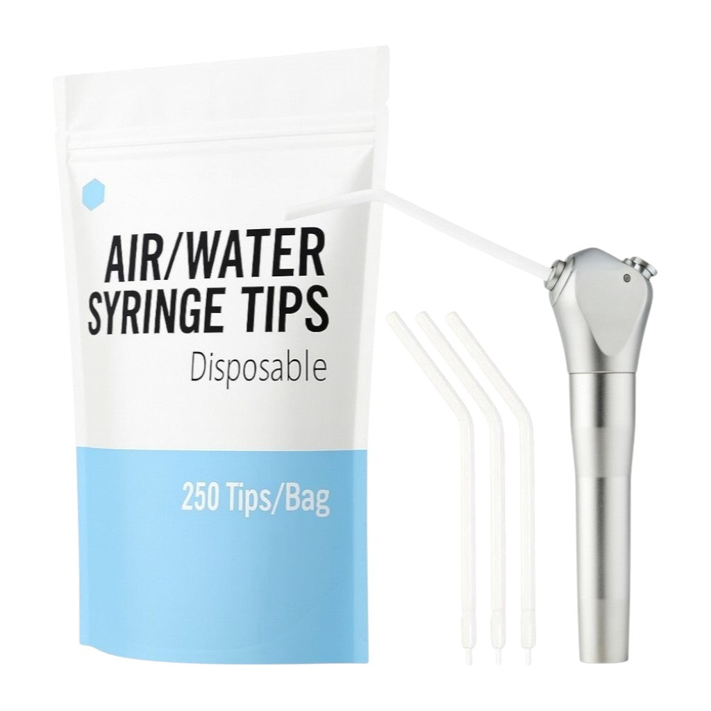 Madrid Dental Supply White Disposable Air Water Syringe Tips 250 pack