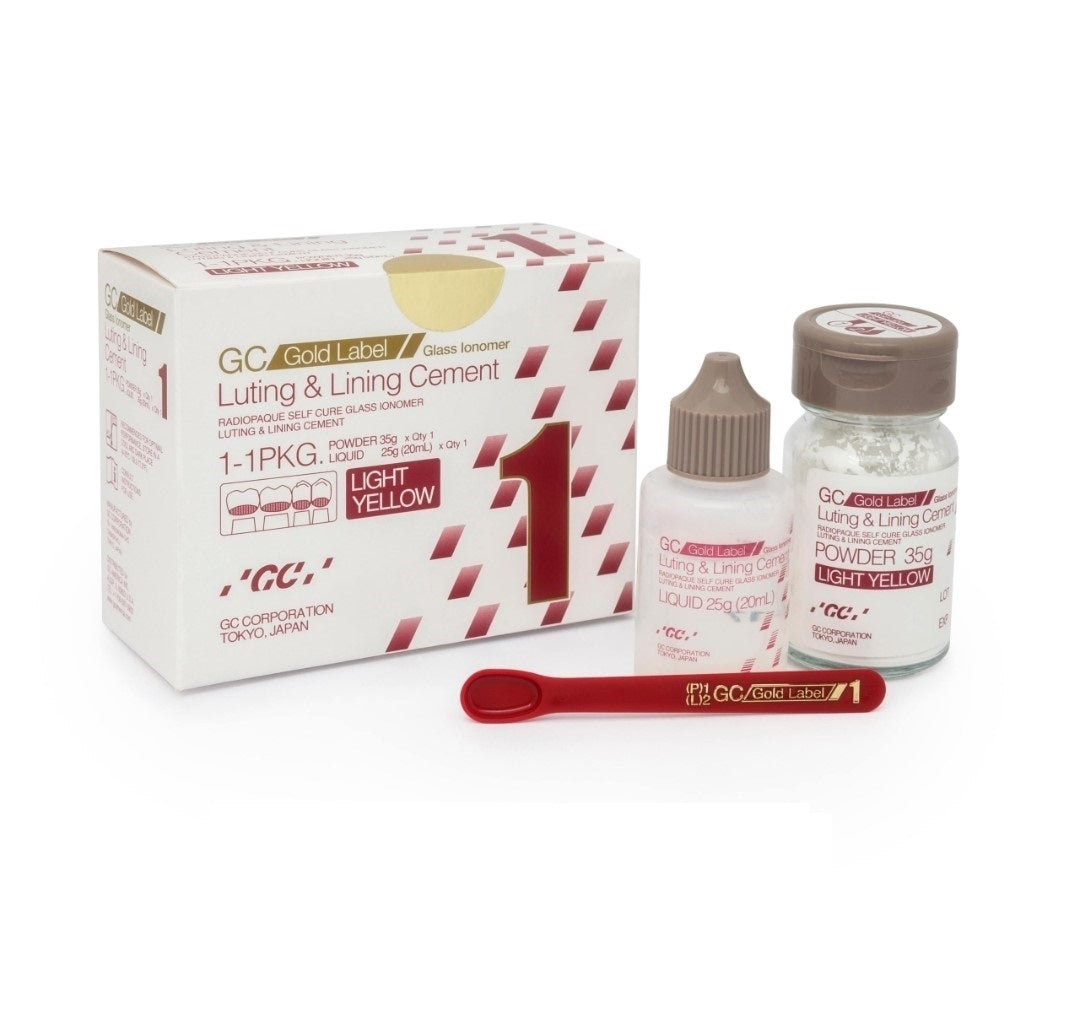 GC Fuji I Luting & Lining Cement Intro Kit 002503 - Dental Restorative Solution for Professionals