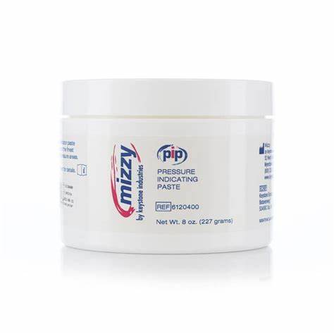 Keystone Mizzy Pressure Indicating Paste (PIP) 8oz Jar 6120400 - Dental Occlusion Analysis Tool for Precise Restorations